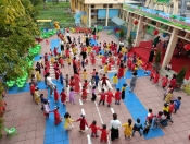 Trường mầm non Sơn Ca thành phố Điện Biên Phủ  tổ chức chương trình mừng Xuân đón Tết  với chủ đề: “Chào mừng xuân Quý Mão”