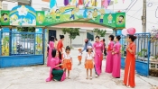 Không khí rộn ràng ngày tựu trường  tại Trường Mầm non Sơn Ca, Phường Điện Biên Phủ